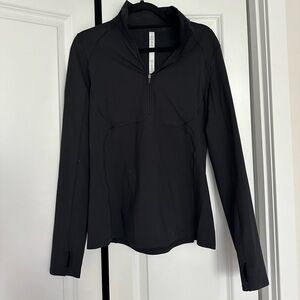 Lululemon black quarter zip